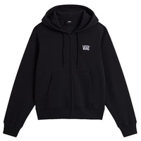 Stretch Logo Zip Pullover - Black