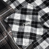 Triple Plaid Shirt - Black