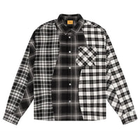 Triple Plaid Shirt - Black