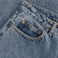 Women's Baggy Denim - Indigo Washed
