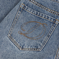 Women's Baggy Denim - Indigo Washed