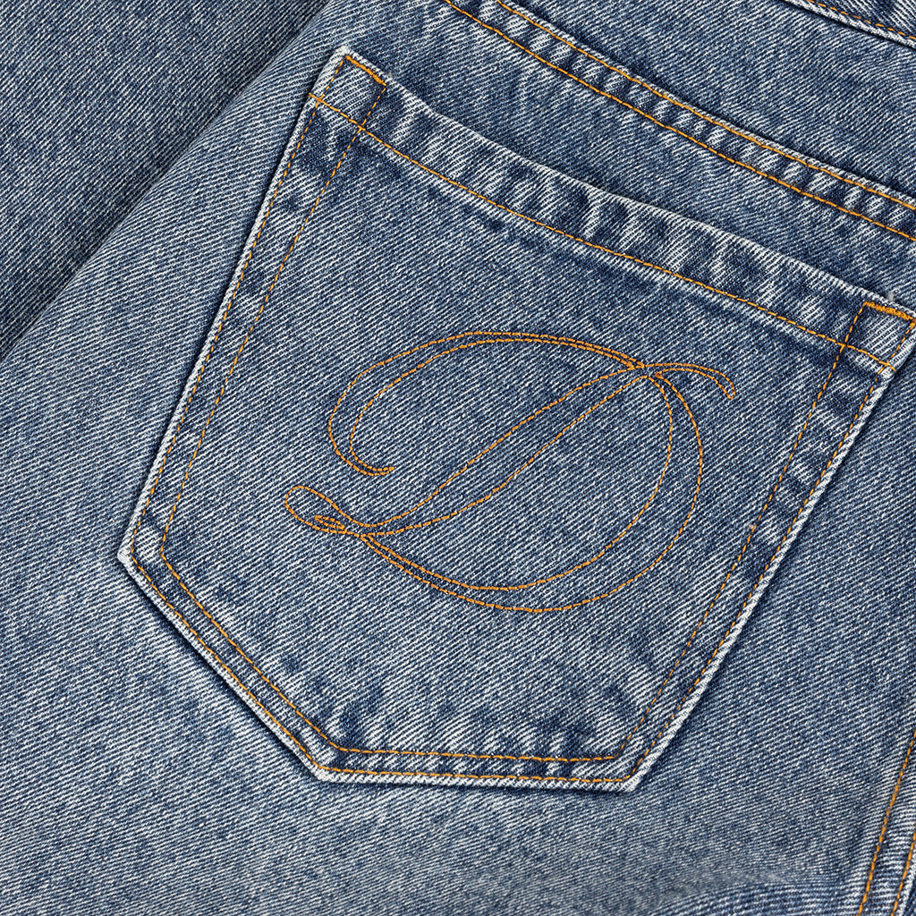Women's Baggy Denim - Indigo Washed