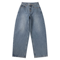 Women's Baggy Denim - Indigo Washed