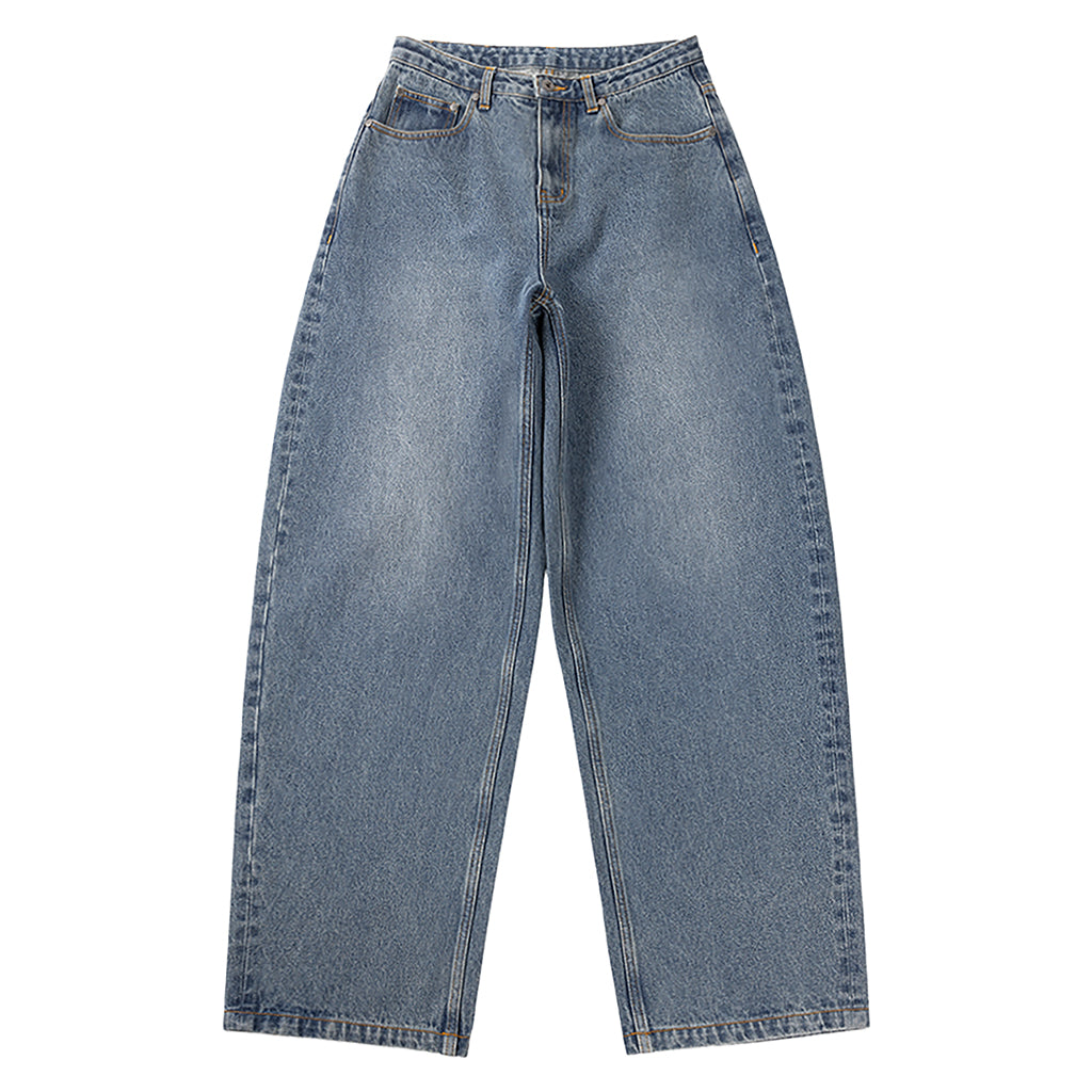 Women's Baggy Denim - Indigo Washed
