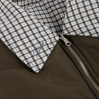 Reversible Bomber Jacket - Olive