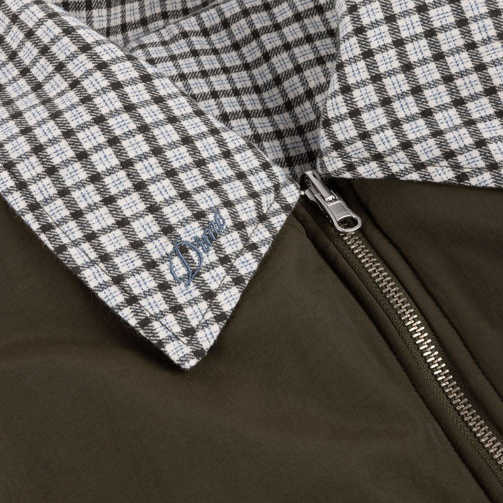 Reversible Bomber Jacket - Olive