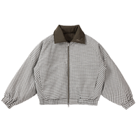 Reversible Bomber Jacket - Olive