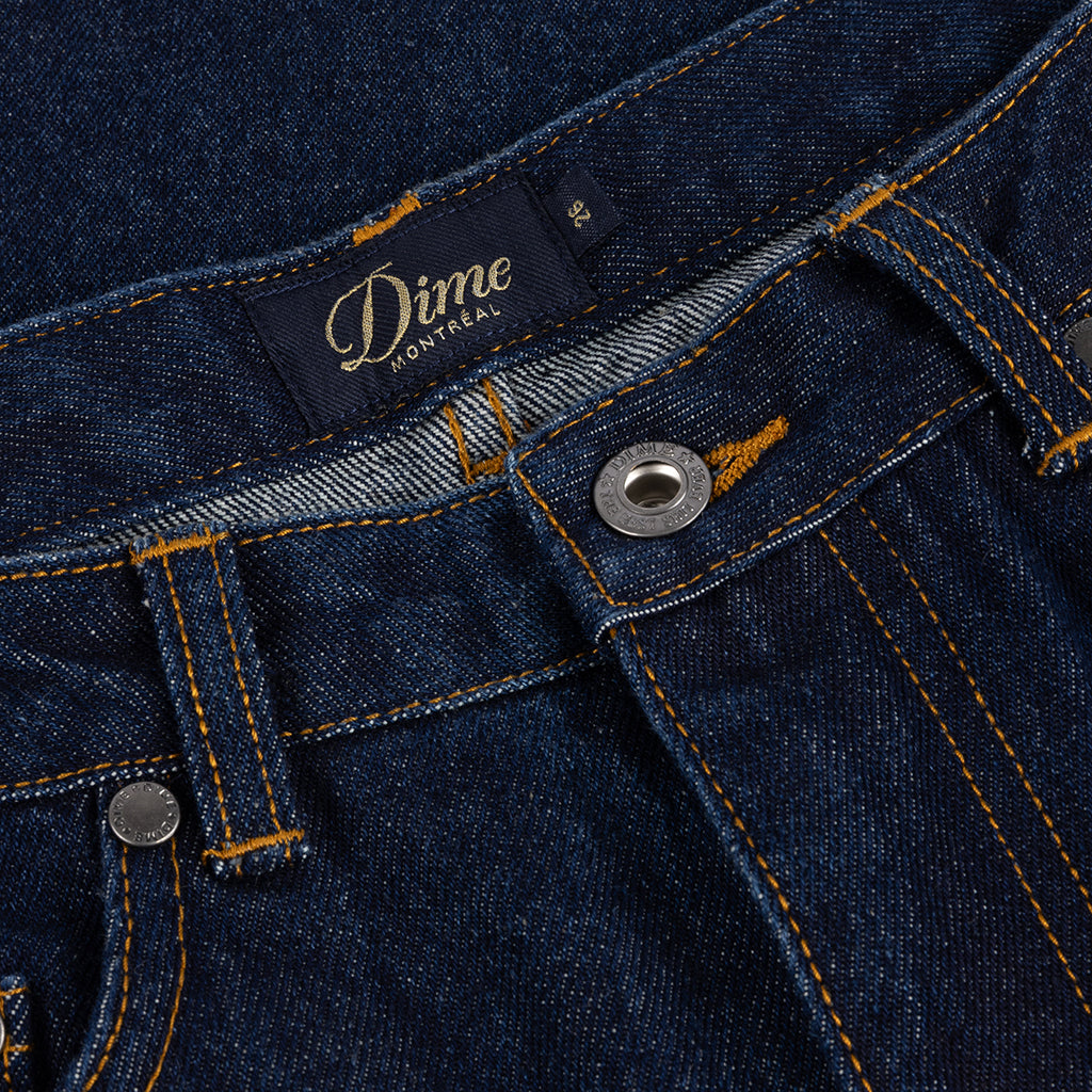Women's Baggy Denim Pants - Indigo
