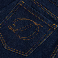 Women's Baggy Denim Pants - Indigo