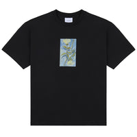 Connor White Roses Tee - Black
