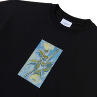 Connor White Roses Tee - Black