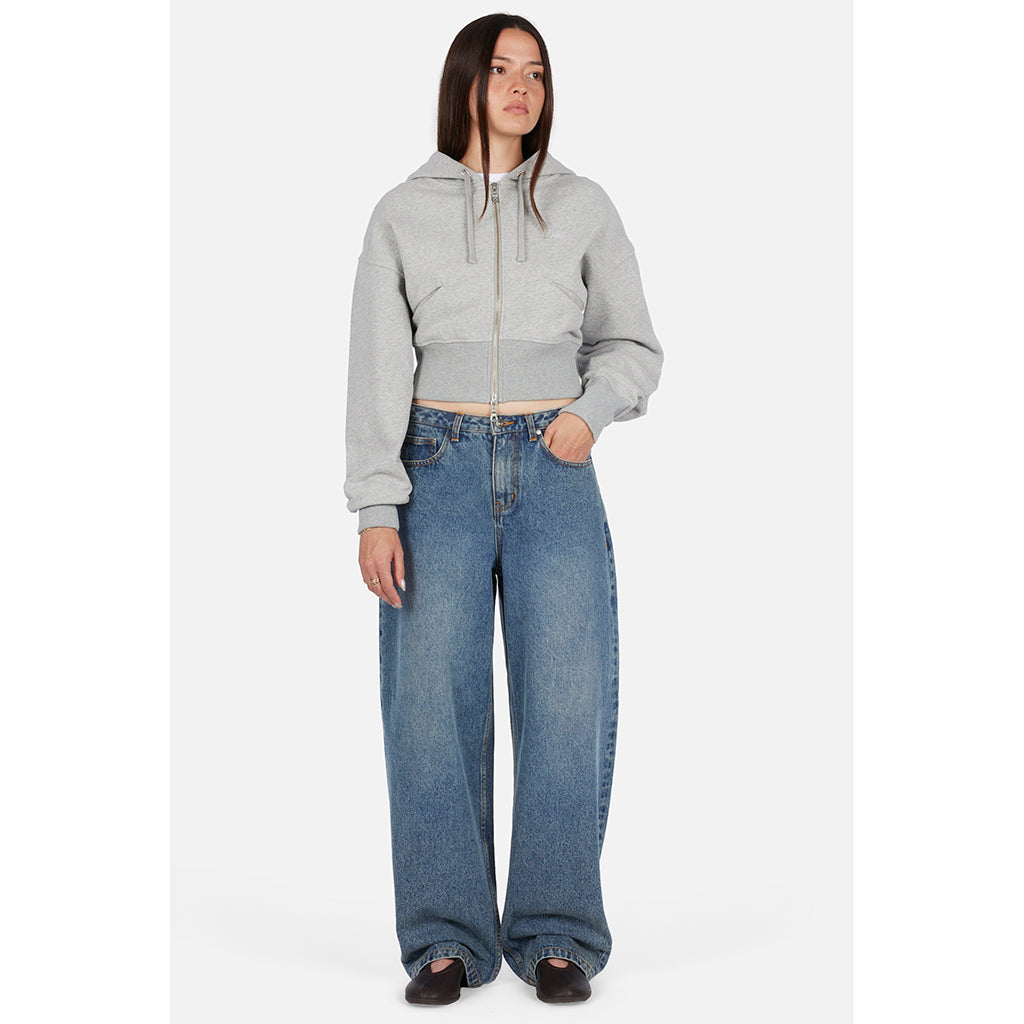 Women's Baggy Denim - Indigo Washed