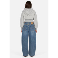 Women's Baggy Denim - Indigo Washed