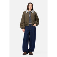 Reversible Bomber Jacket - Olive