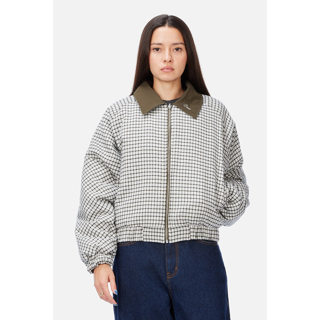 Reversible Bomber Jacket - Olive