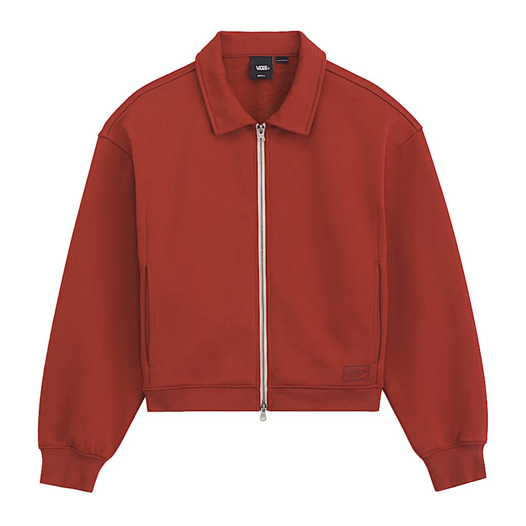Alanna Fleece Jacket - Poppy Ember Red - Town City