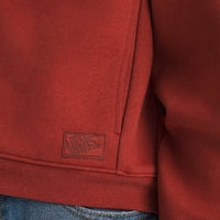 Alanna Fleece Jacket - Poppy Ember Red - Town City