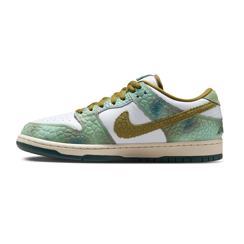 Alexis Sablone Dunk Low Pro Chameleon - Oil Green/Desert Moss - White - Town City