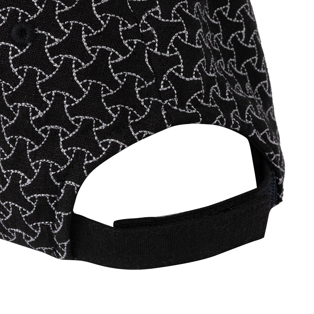 Allover Stitch Worker Cap - Black - Town City