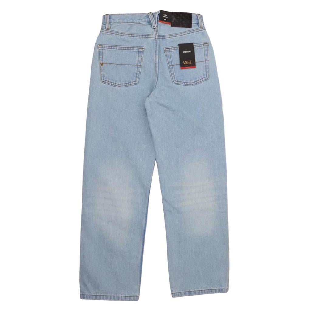 Annabelle Straight Heavyweight Denim - Light Stonewash - Town City