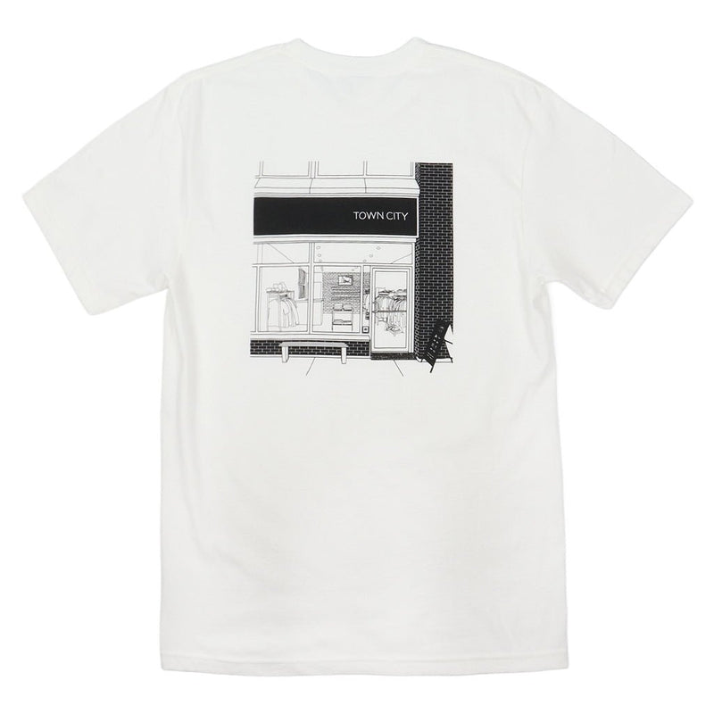 Anniversary Shop T-Shirt - White - Town City