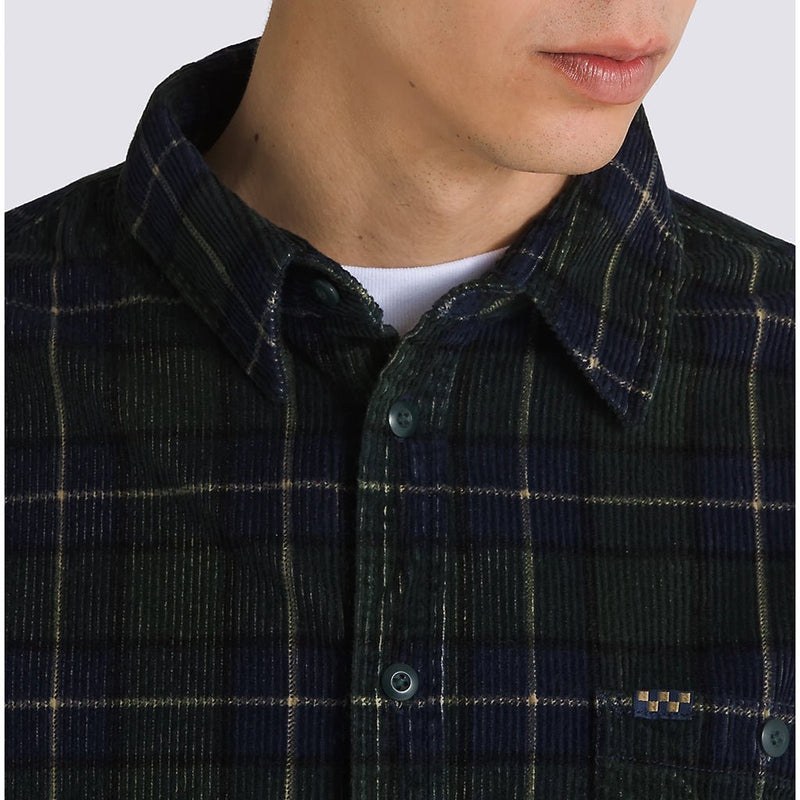 Ave Long Sleeve Woven Shirt - Scarab - Town City