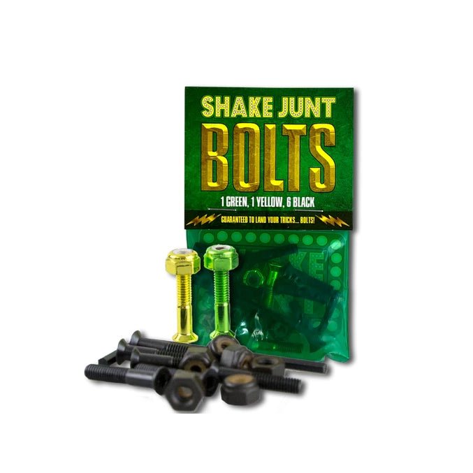 Bag O'Bolts Allen - 1 Green/1 Yellow - 1" - Town City