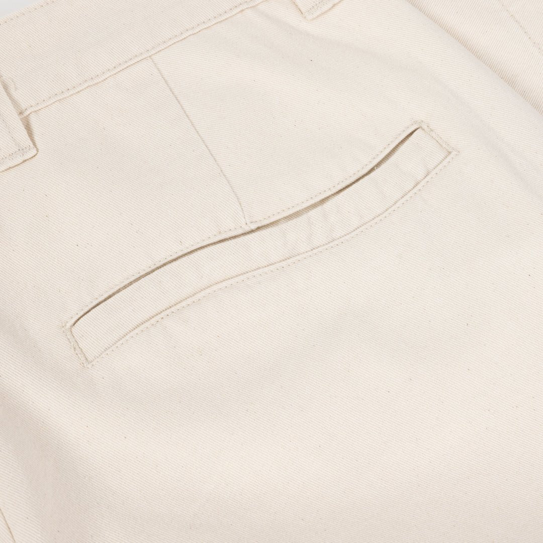 Baggy Chino Shorts - Beige - Town City
