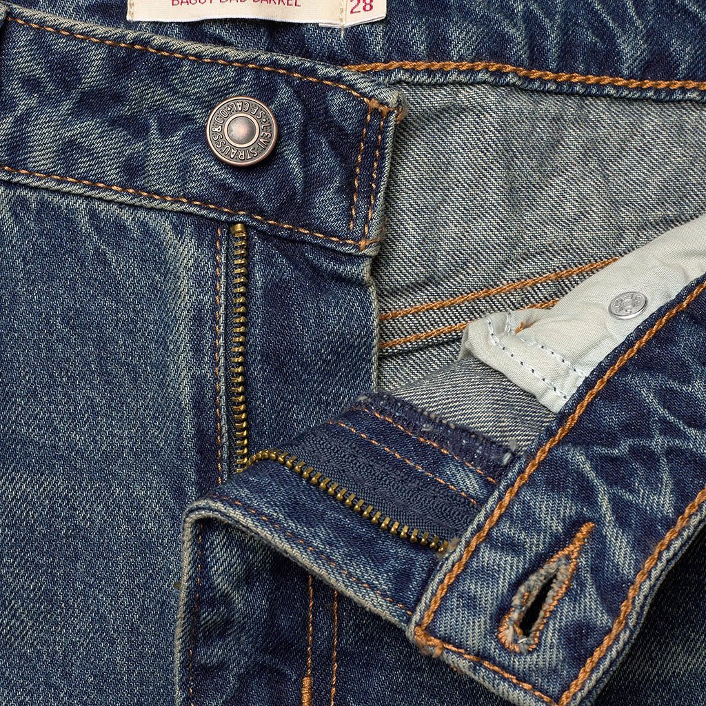 Baggy Dad Barrel - Most Wanted Blue - Town City
