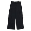 Baggy Dad Cargo Women's Pants - Caviar Black - Town City