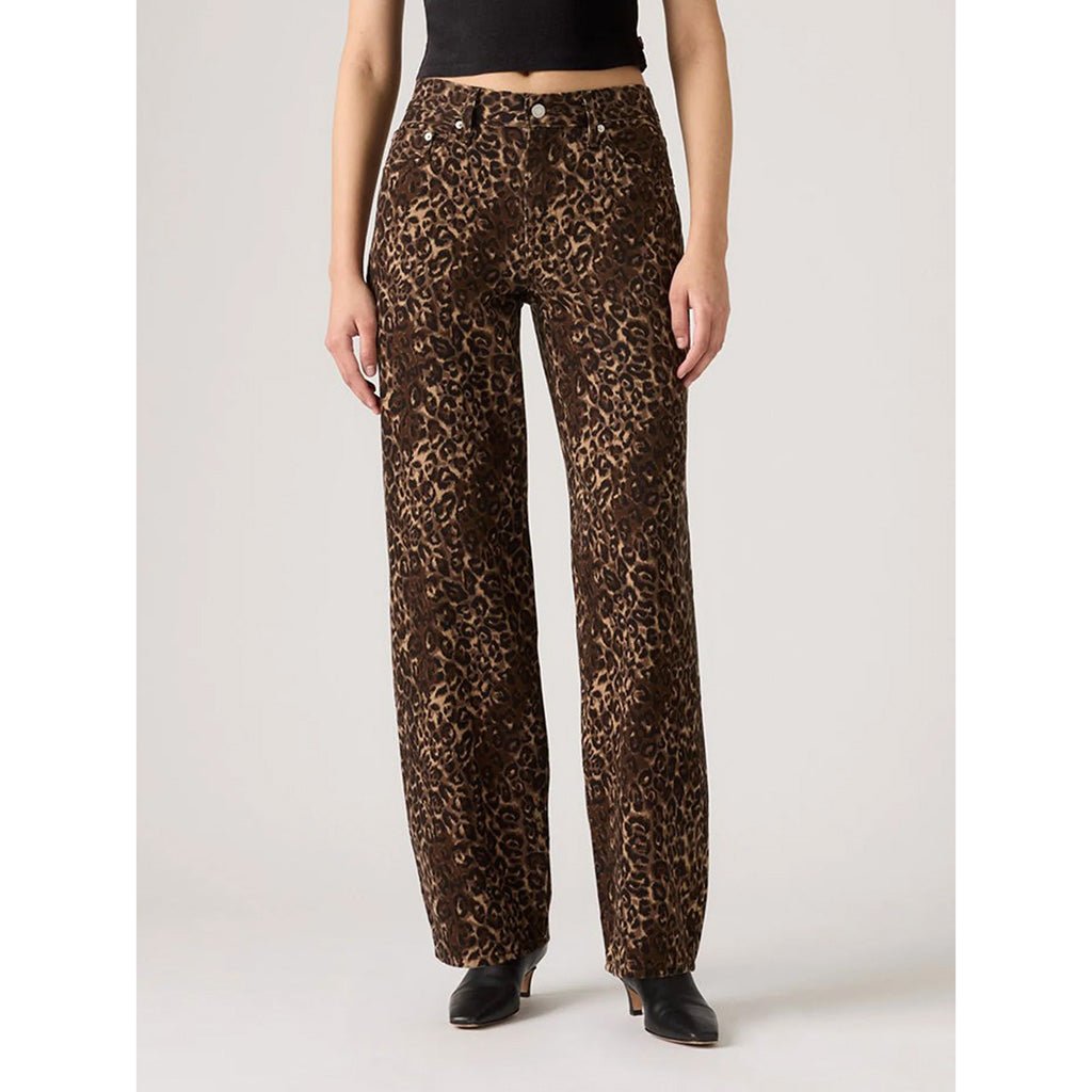 Baggy Dad Women's Jeans - Cat Eyes Brown - Town City