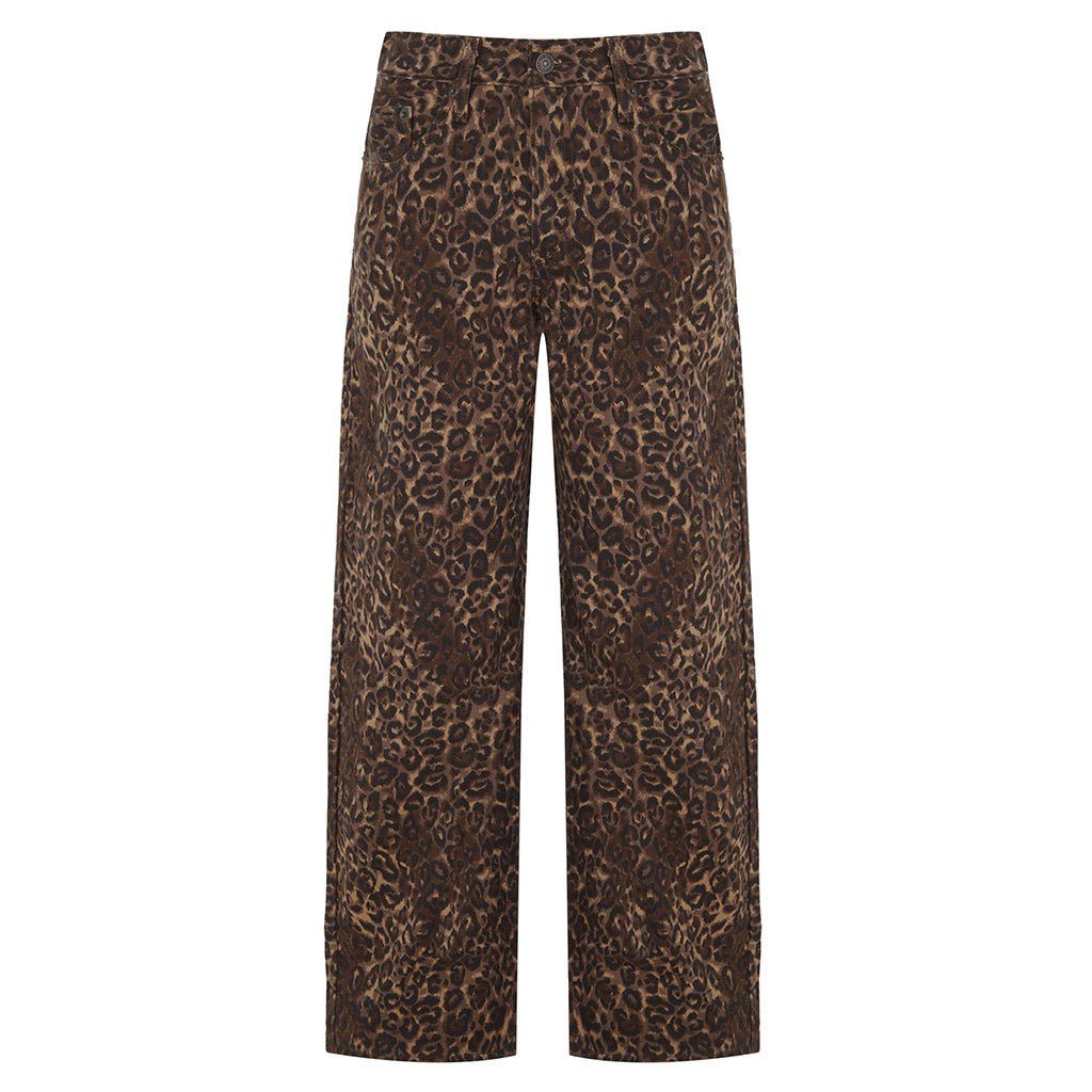 Baggy Dad Women's Jeans - Cat Eyes Brown - Town City