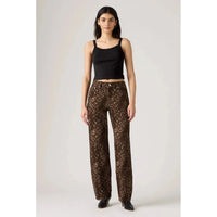 Baggy Dad Women's Jeans - Cat Eyes Brown - Town City