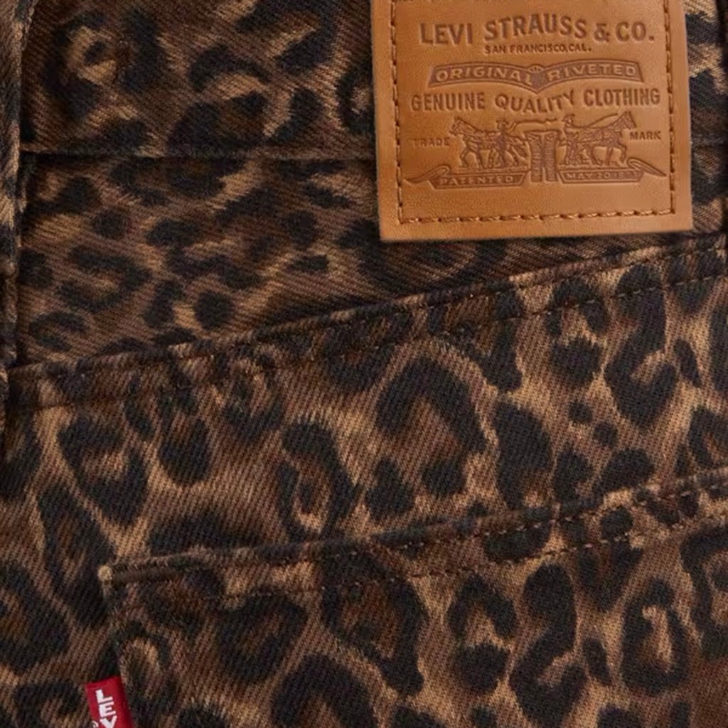 Baggy Dad Women's Jeans - Cat Eyes Brown - Town City