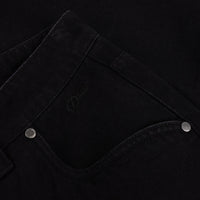 Baggy Denim Pants - Black - Town City