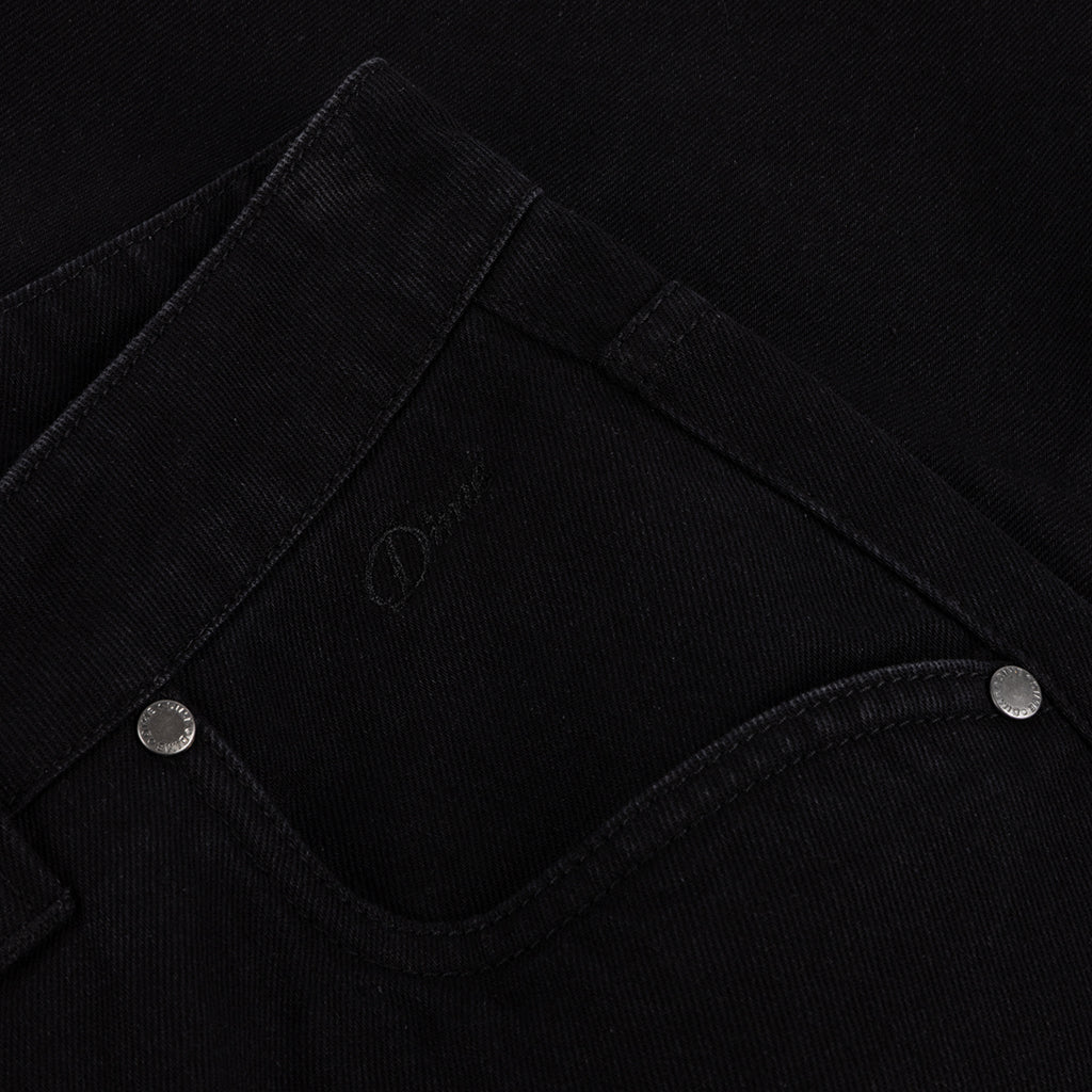 Baggy Denim Pants - Black - Town City