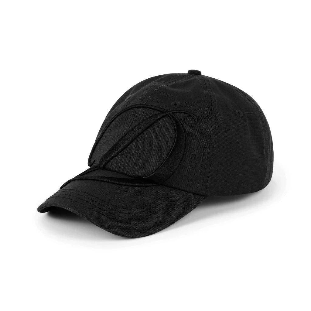 Big Cursive Low Pro Cap - Black - Town City