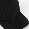Big Cursive Low Pro Cap - Black - Town City