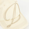 Big Cursive Low Pro Cap - Cream - Town City