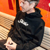 Big Script Hoodie - Black - Town City