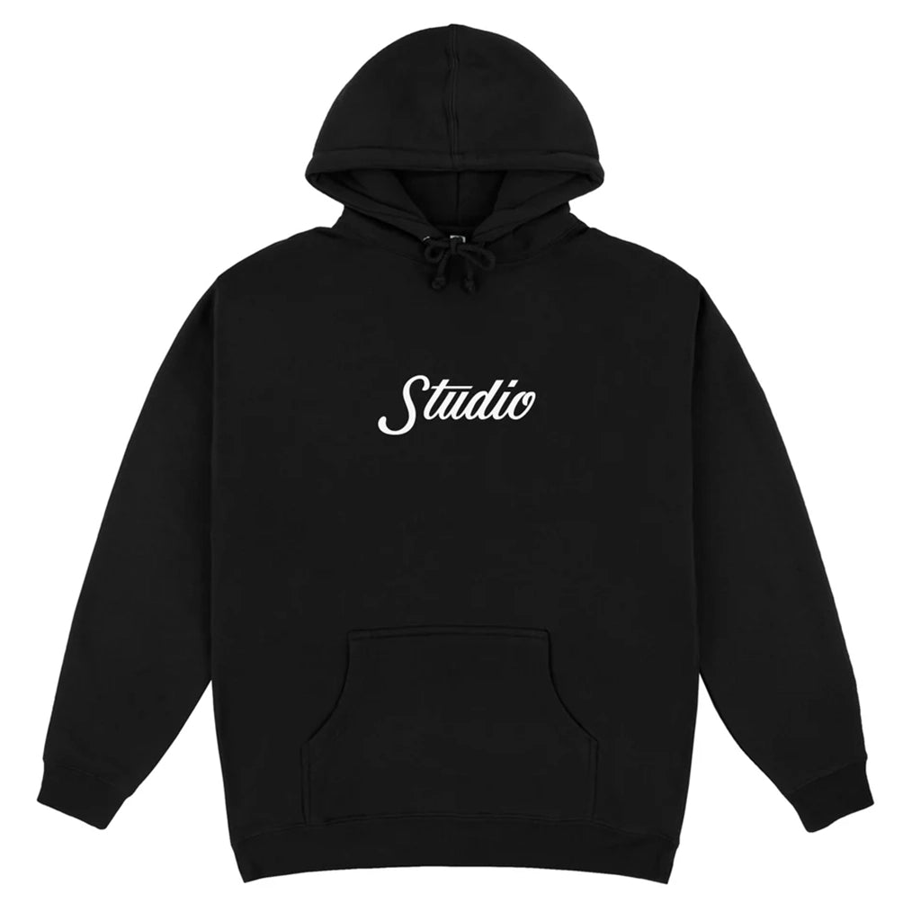 Big Script Hoodie - Black - Town City