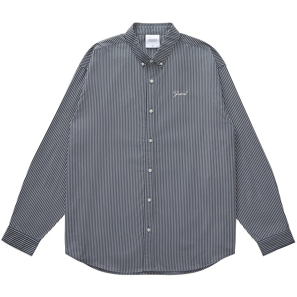 Blair Poplin Striped Shirt - Town City
