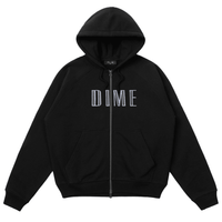 Blocks Zip Hoodie - Black - Town City