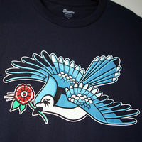 Blue Jay T-Shirt - Navy - Town City