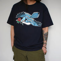 Blue Jay T-Shirt - Navy - Town City
