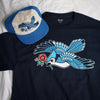 Blue Jay T-Shirt - Navy - Town City