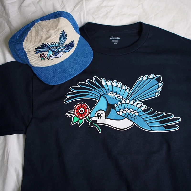 Blue Jay T-Shirt - Navy - Town City