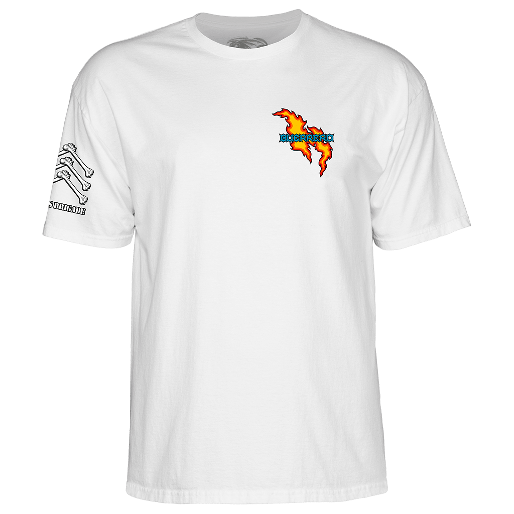 Bones Brigade Guerrero Flaming Dagger Series 17 T-Shirt - White - Town City