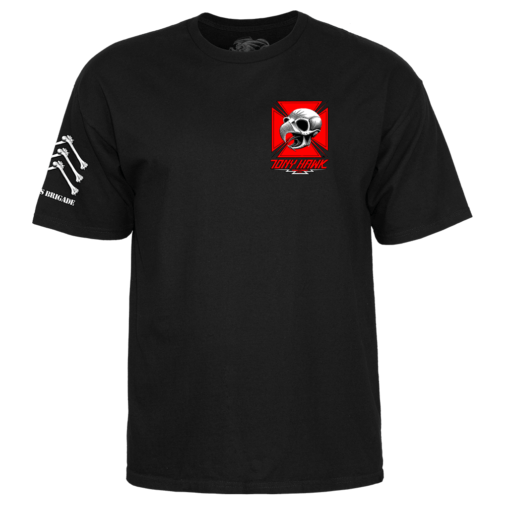 Bones Brigade Hawk Skull Series 17 T-Shirt - Black - Town City