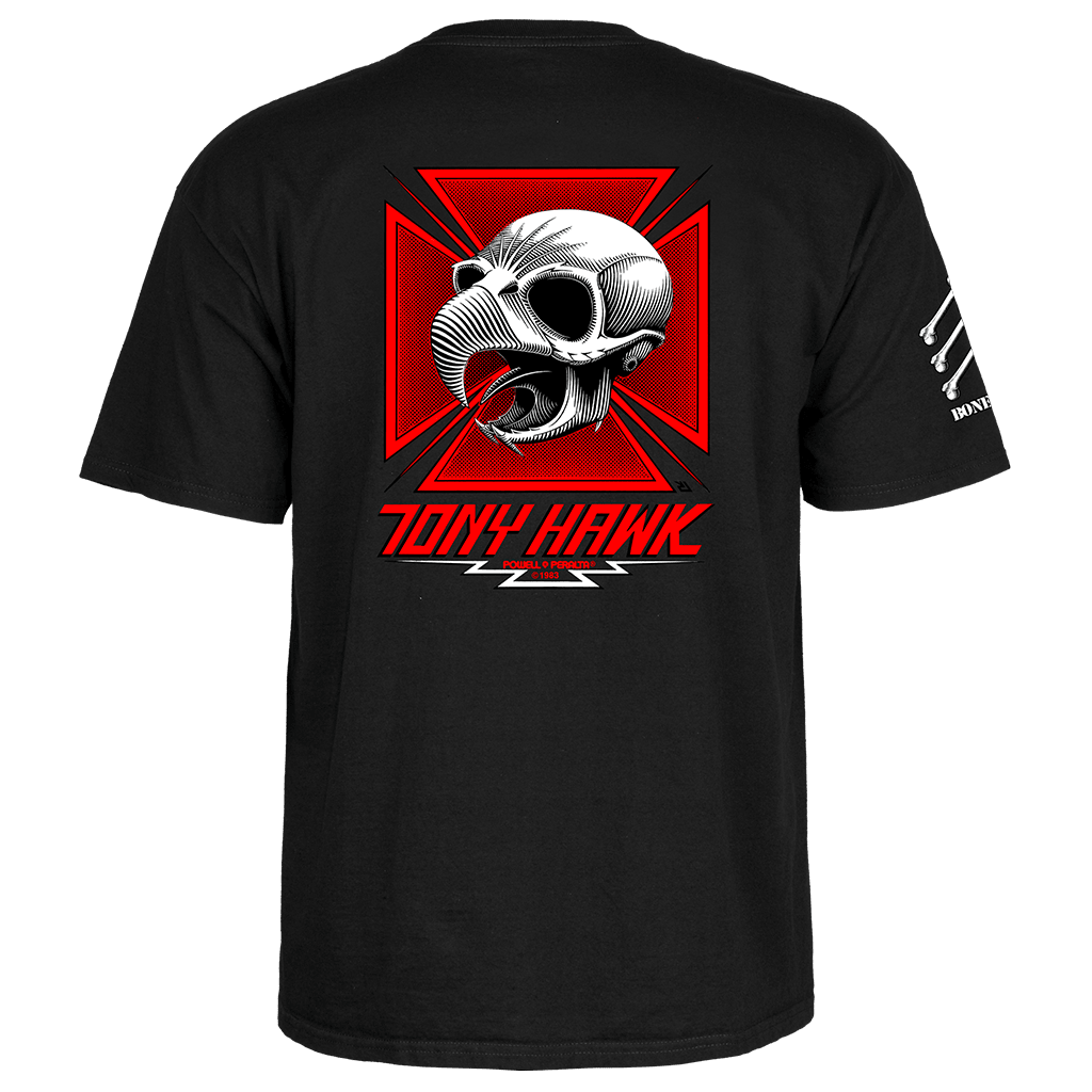 Bones Brigade Hawk Skull Series 17 T-Shirt - Black - Town City